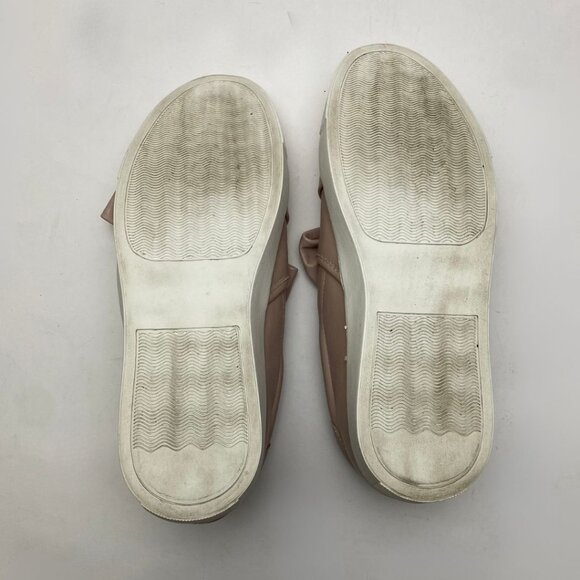 HALOGEN Nordstrom Bow Leather Sneakers Pastel Size 8 - Picture 8 of 8